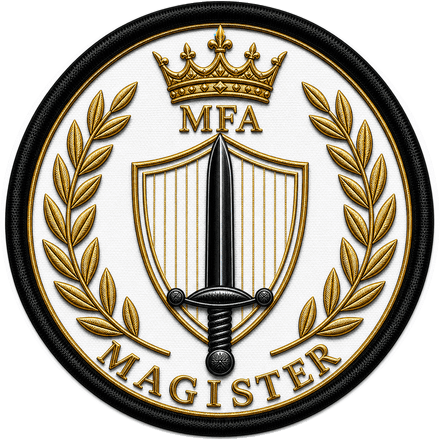 Marin Fencing Academy - the Magister patch